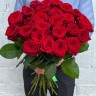 Красные розы Кения (50 см.)  - Красные розы Кения (50 см.) 