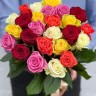 Букет из 25 роз (цвет на выбор) - Букет из 25 роз (цвет на выбор)