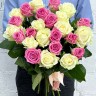 Букет из 25 роз (цвет на выбор) - Букет из 25 роз (цвет на выбор)