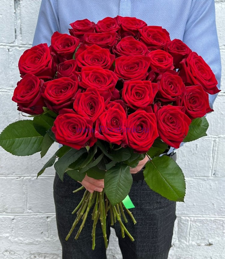 25 роз купить цветы боброво московская область