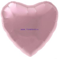 Фольгированный шар СЕРДЦЕ 18 Металлик Pink