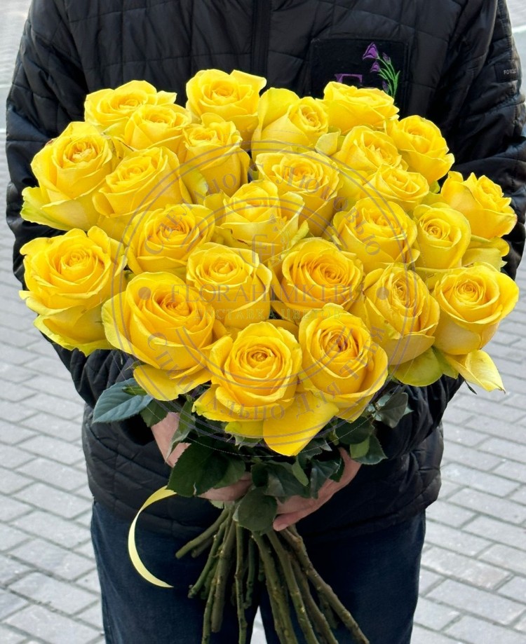 Букет Желтая роза Букет из желтых роз.