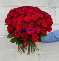 Букет из 51 красной розы (40 см.)