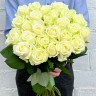Букет из 25 белых роз - Букет из 25 белых роз