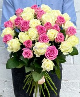 Букет из 35 роз (цвет на выбор)